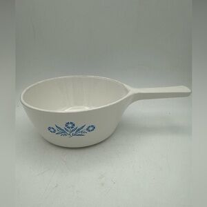 VTG Corning Ware Blue Cornflower P-82-B 750ml Menu-ette saucepan No Lid